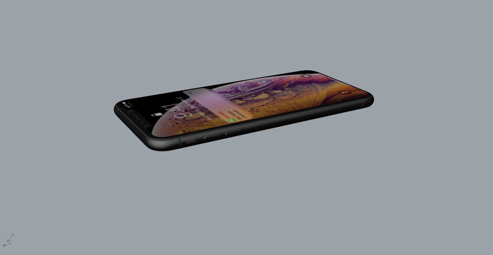 Iphone Xs Max 3D print model_52