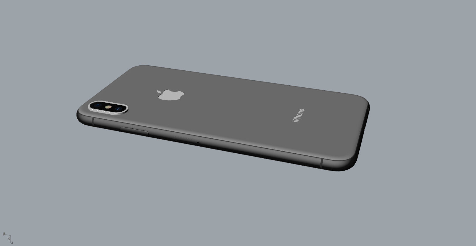 Iphone Xs Max 3D print model_13