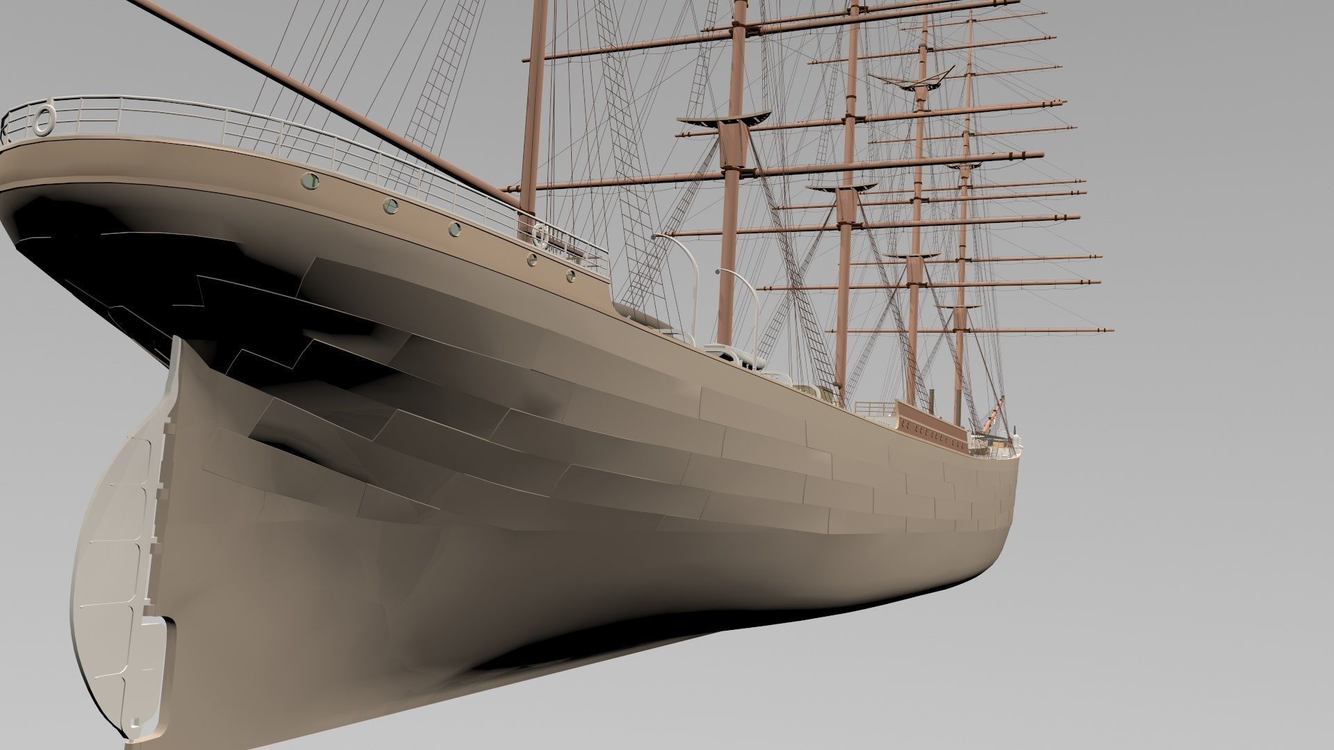A professional ship 3D model_4