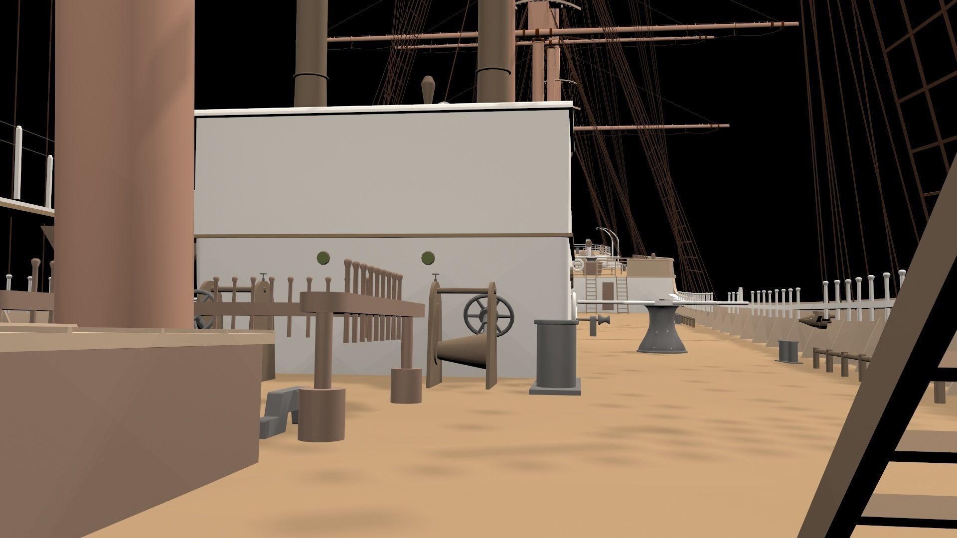 A professional ship 3D model_2