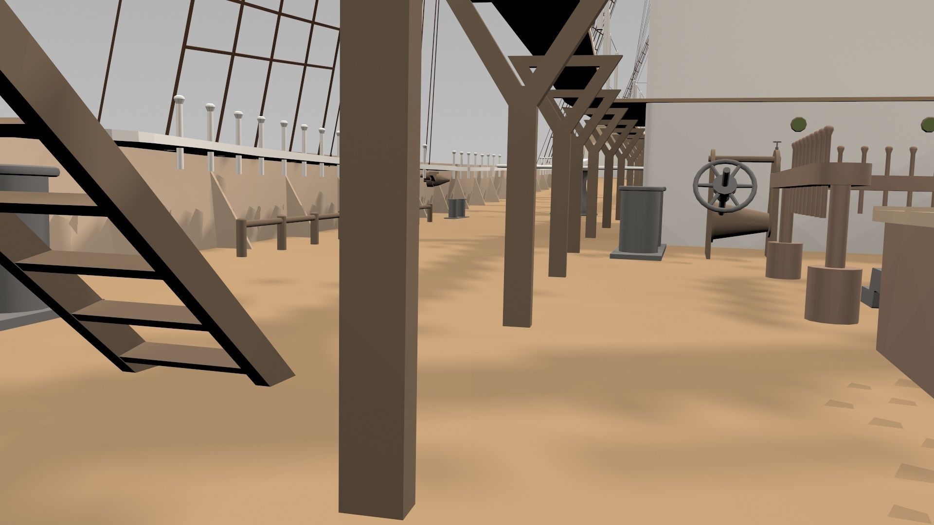A professional ship 3D model_1