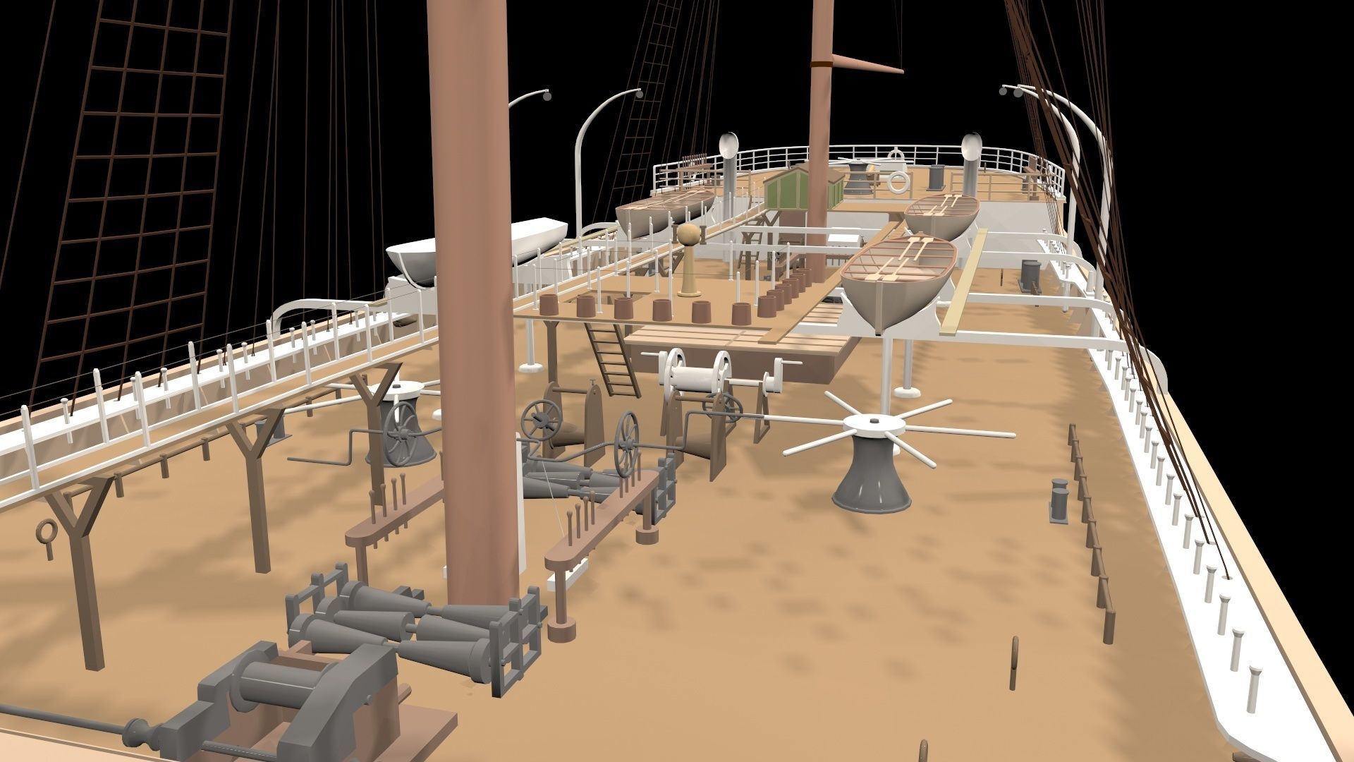 A professional ship 3D model_7