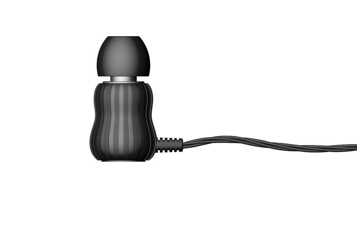 Gourd bluetooth earphone 3D Model 3D print model_8