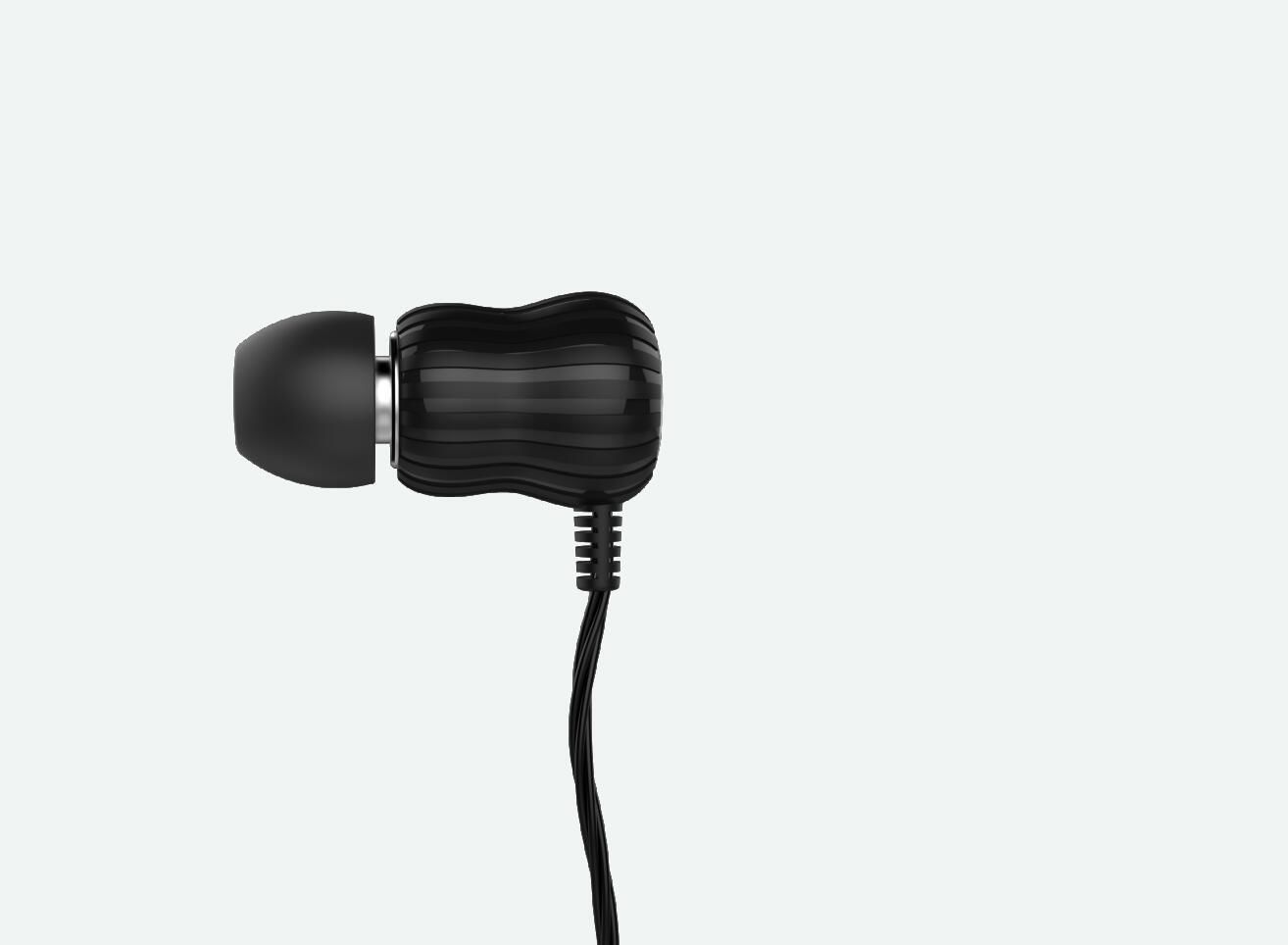 Gourd bluetooth earphone 3D Model 3D print model_1
