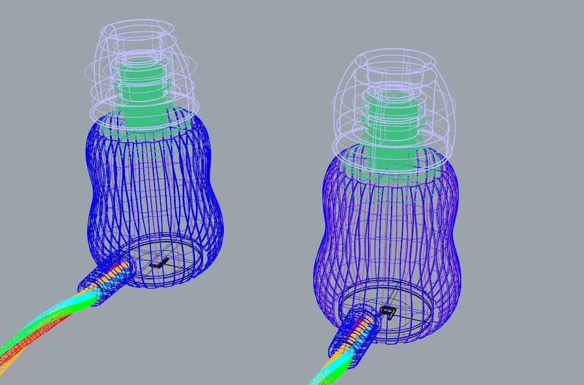 Gourd bluetooth earphone 3D Model 3D print model_19