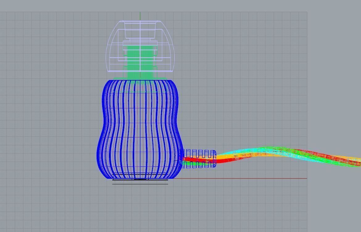 Gourd bluetooth earphone 3D Model 3D print model_13
