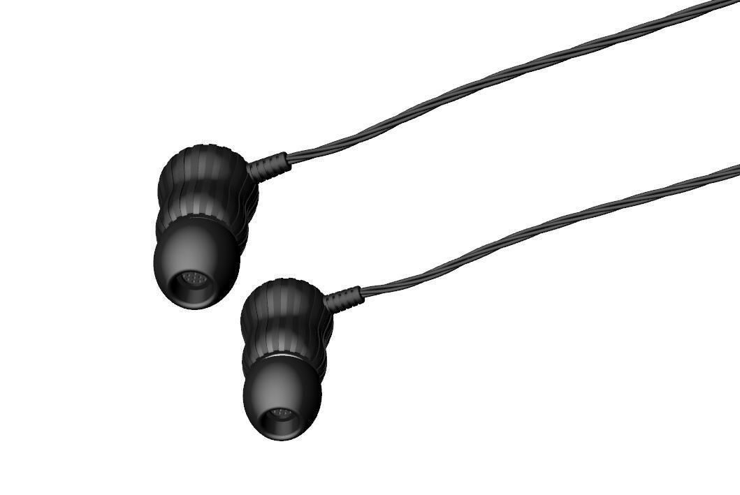 Gourd bluetooth earphone 3D Model 3D print model_5