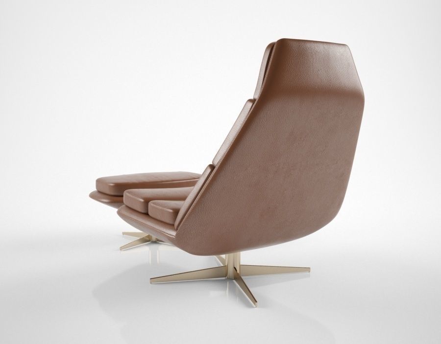 Hamilton Conte Blas armchair 3D model_1