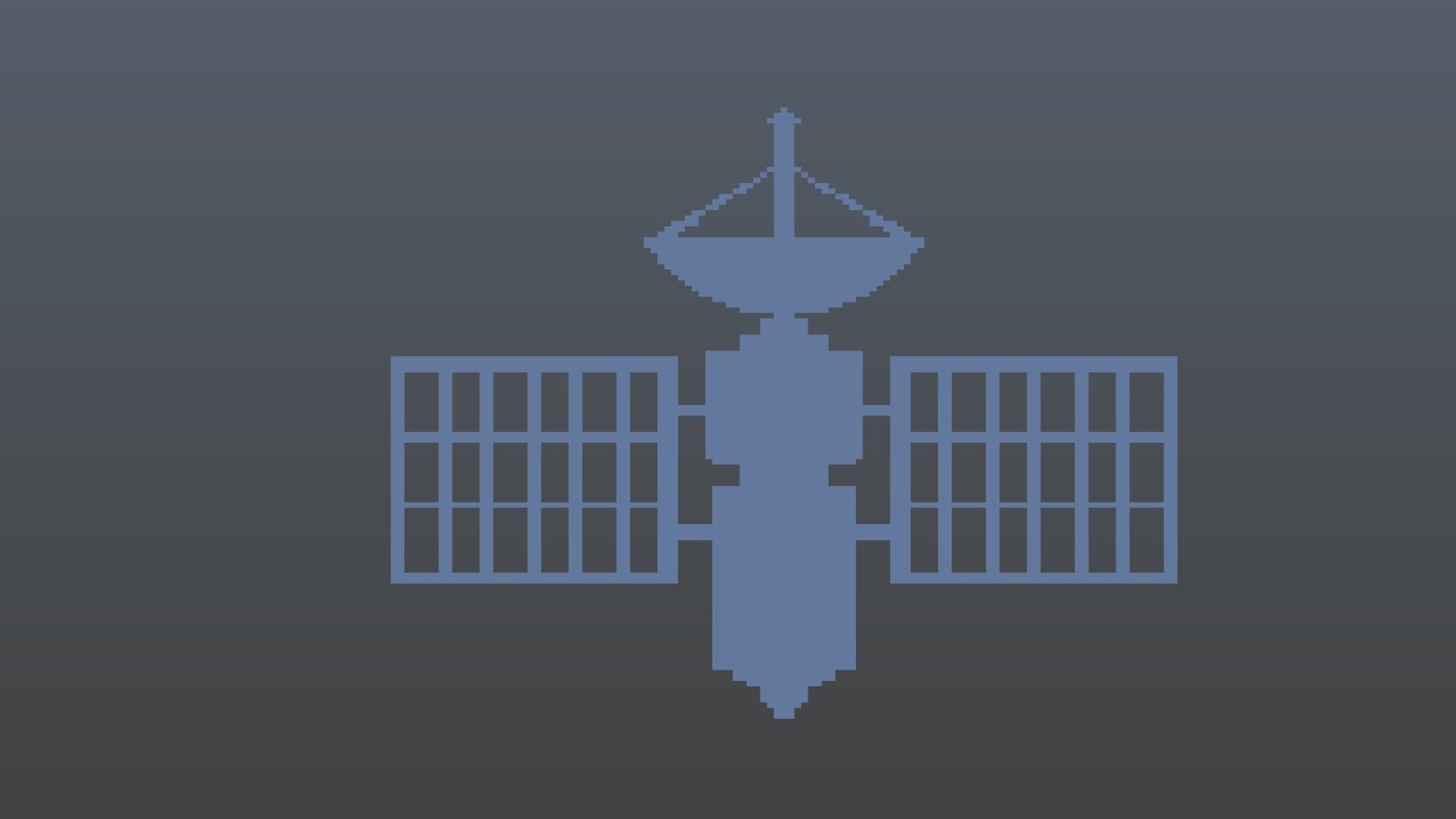 Satellite voxel 3D model_6