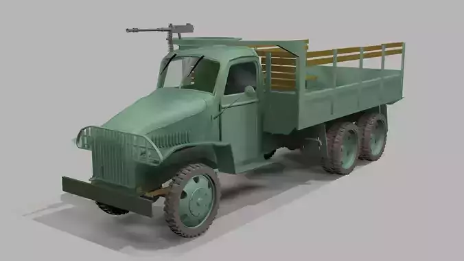 Warcraft wwii military truck
