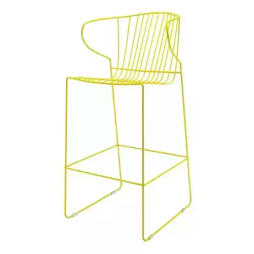 Bolonia design wire Stool