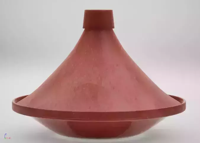 Moroccan Tajin Low-poly 3D model