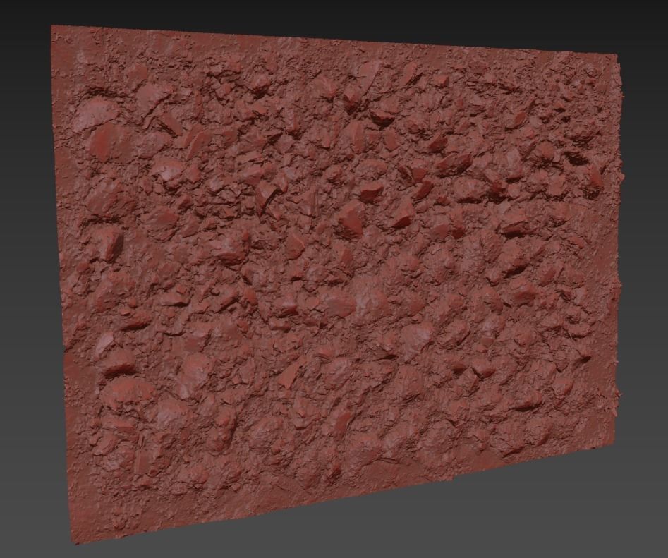 Ultra realistic Poughed Land Scan 3D model_6