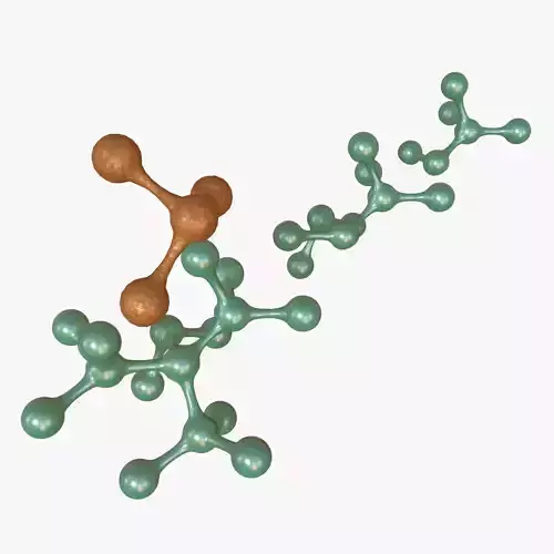 Multiple Molecules 3D model