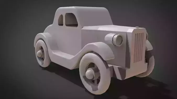 1935 Five-Window Coupe Toy Car 3D print model