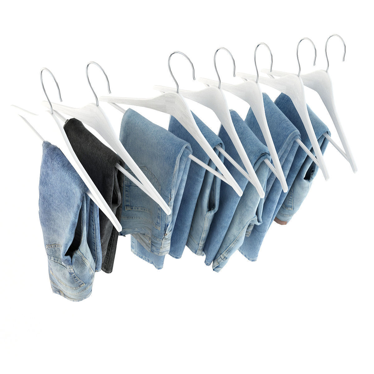 Collection of Clothes  3D model_24