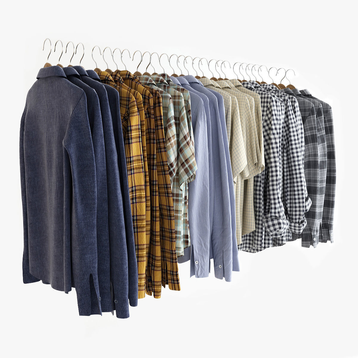 Collection of Clothes  3D model_32