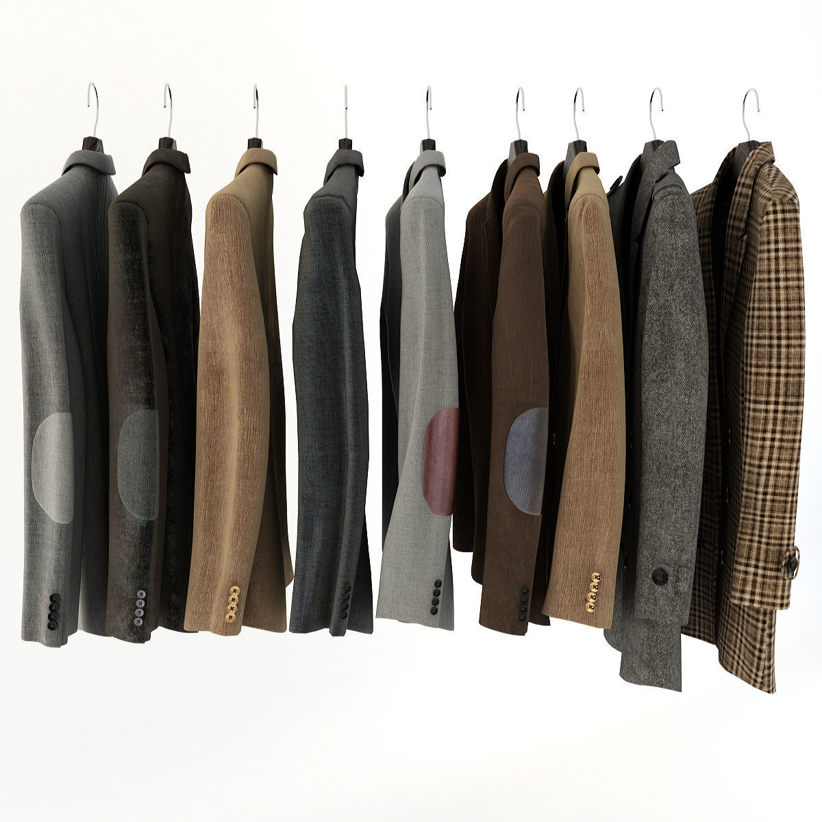 Collection of Clothes  3D model_45