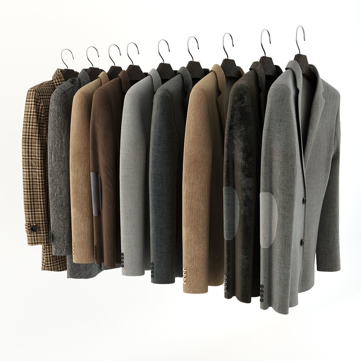 Collection of Clothes  3D model_44