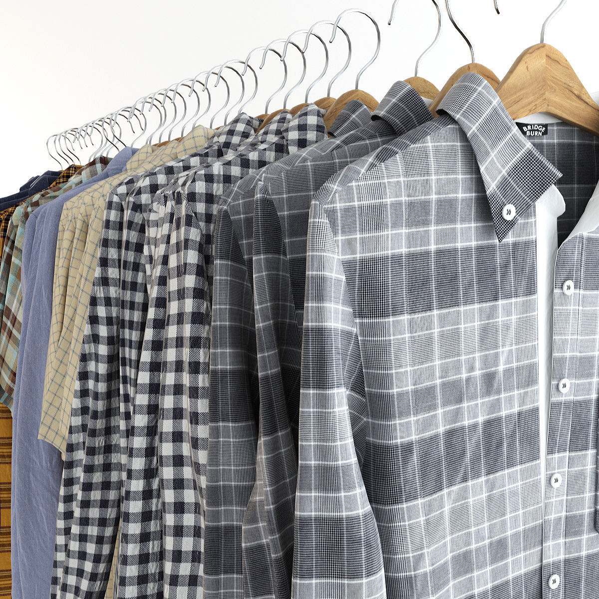 Collection of Clothes  3D model_39