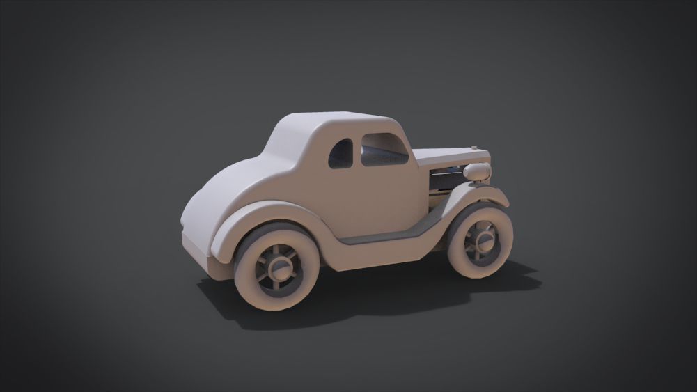 1935 Five-Window Hot Rod 3D print model_30