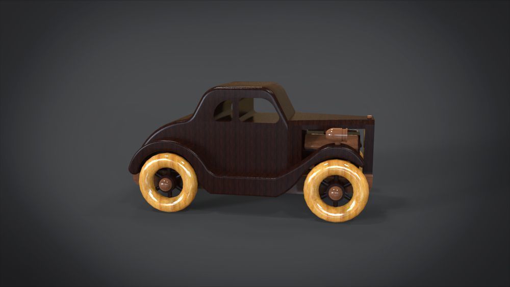1935 Five-Window Hot Rod 3D print model_11