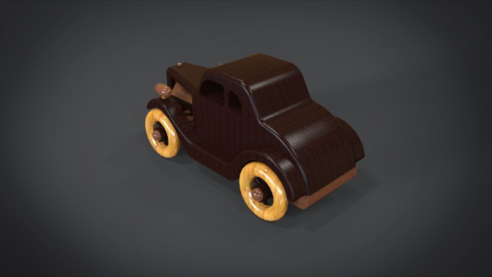 1935 Five-Window Hot Rod 3D print model_17