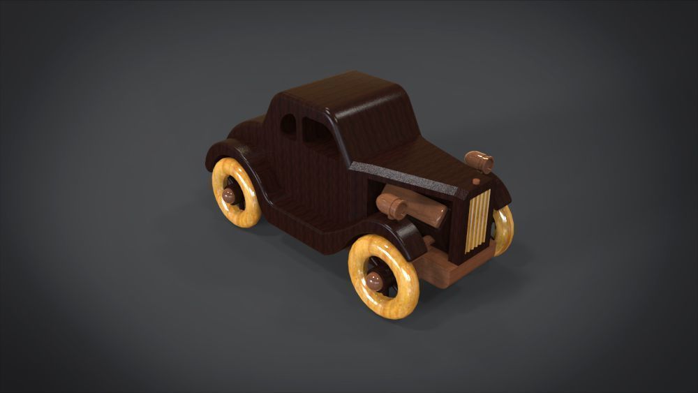 1935 Five-Window Hot Rod 3D print model_13
