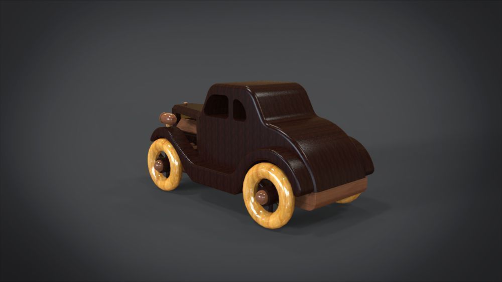1935 Five-Window Hot Rod 3D print model_7