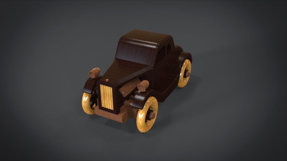 1935 Five-Window Hot Rod 3D print model_14