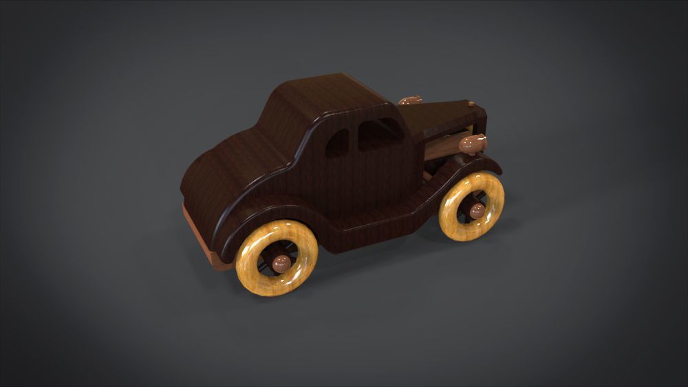 1935 Five-Window Hot Rod 3D print model_20