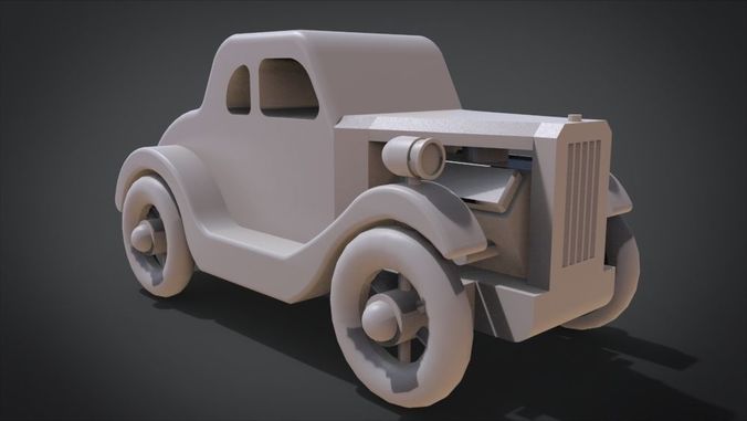 1935 Five-Window Hot Rod 3D print model