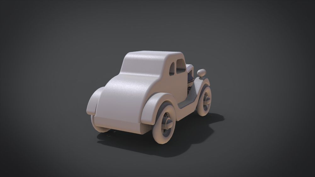 1935 Five-Window Hot Rod 3D print model_28