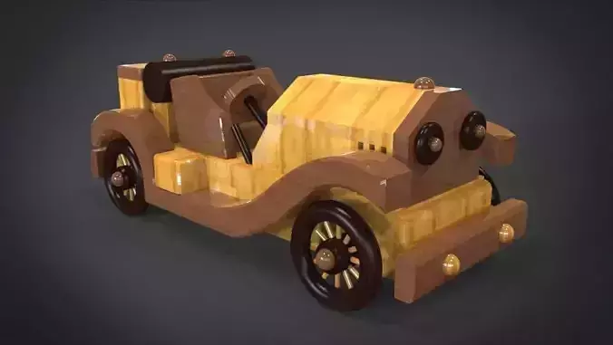 Roaring 20s Toy Sports Car