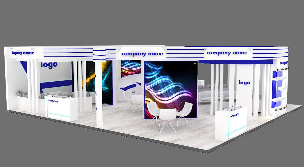 exhibition stand 31 3D model_4