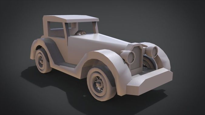 Toy car 3D print model
