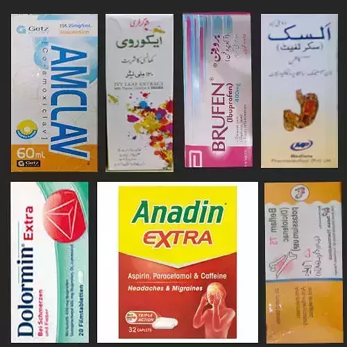 Medicines  Drugs Pack Around 200 Ready Medicines