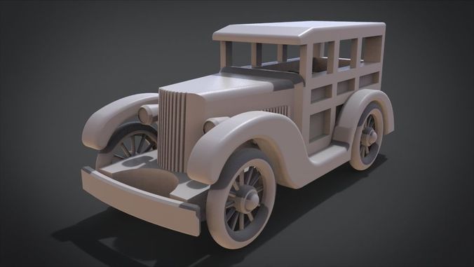 Toy Woody Wagon 3D print model