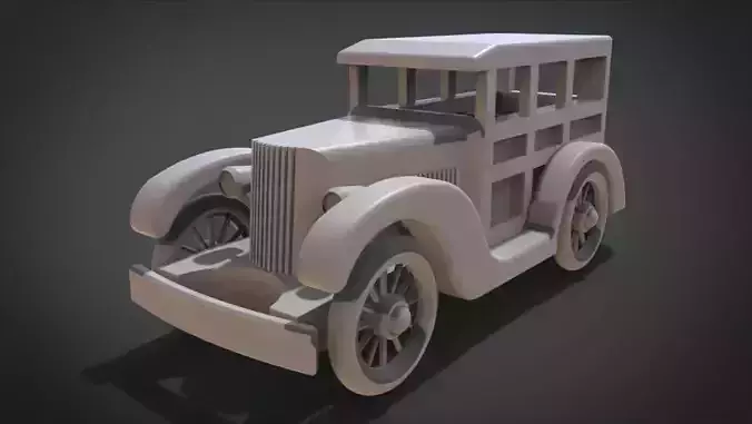 Toy Woody Wagon 3D print model