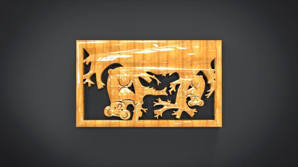 Ornament Koala Furniture 3D print model_3