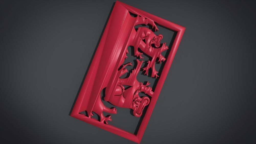 Ornament Koala Furniture 3D print model_15