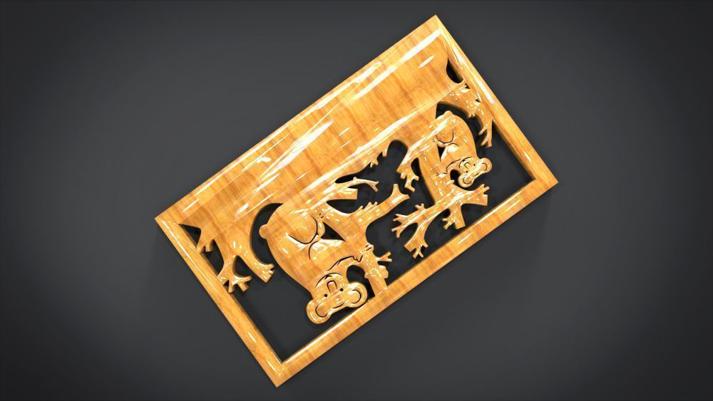 Ornament Koala Furniture 3D print model_4