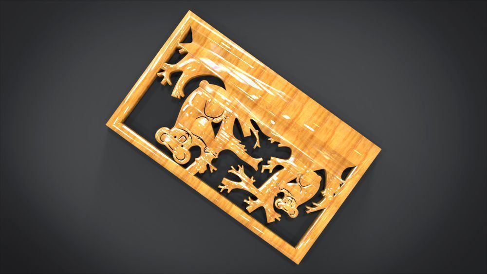 Ornament Koala Furniture 3D print model_11