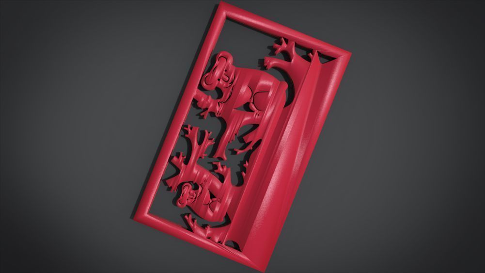 Ornament Koala Furniture 3D print model_21