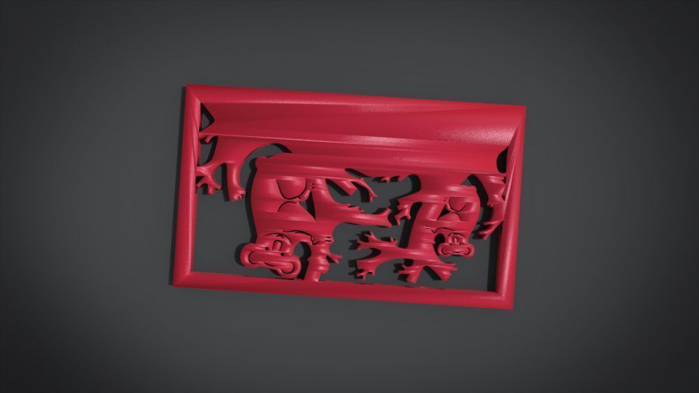 Ornament Koala Furniture 3D print model_16