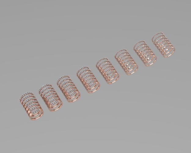Anniversary Bands 3D print model