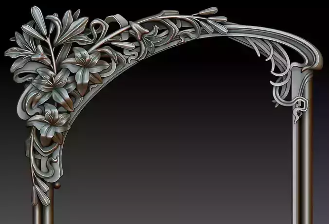 Decorative frame 5 3D model
