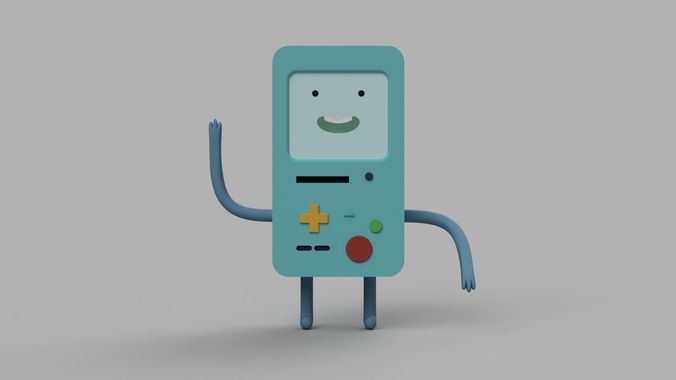 BMO Adventure Time Fanart Figure Free 3D print model