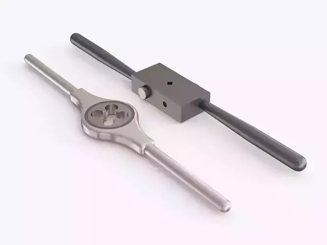 Thread tapping tool 3D model