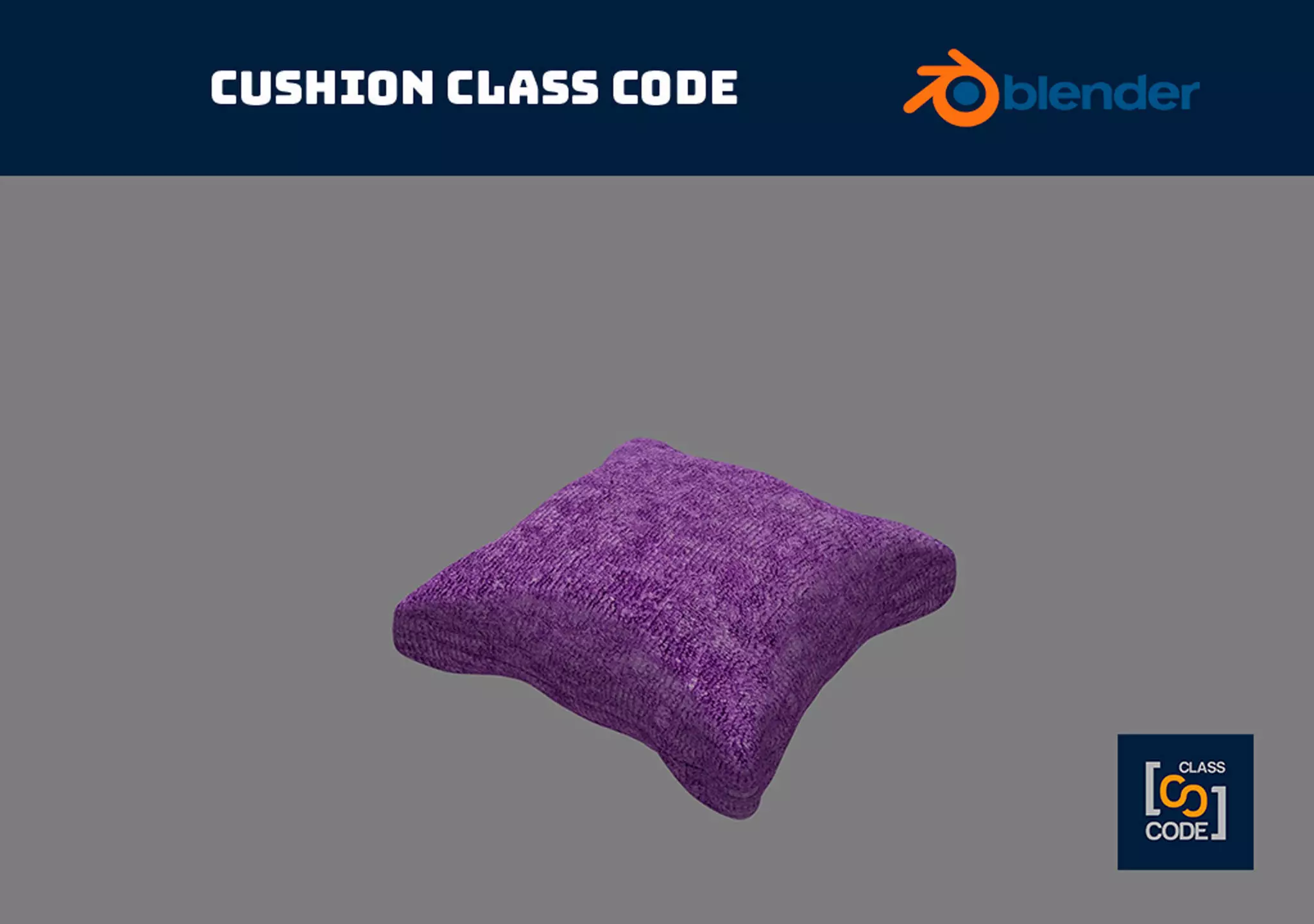 Cushin - Class Code Free 3D model_0